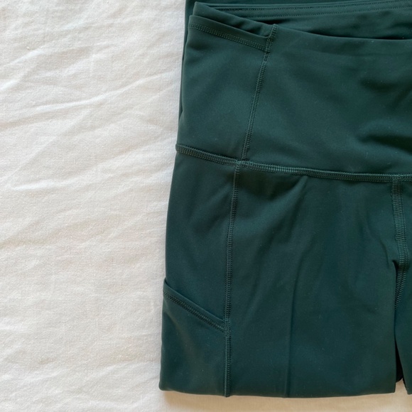 Lululemon⎜Fast and Free High-Rise Tight 28" *Brushed⎜Rainforest Green - Picture 8 of 15